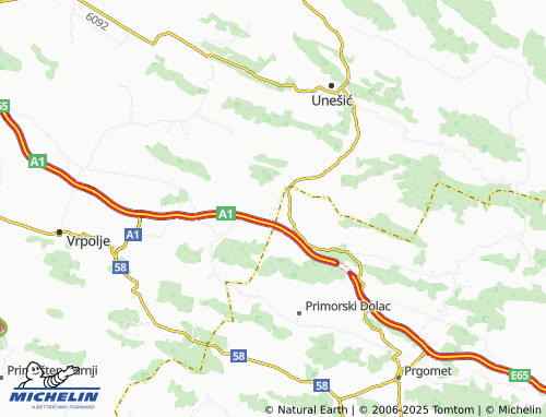 Mapa MICHELIN Sarajlići - ViaMichelin