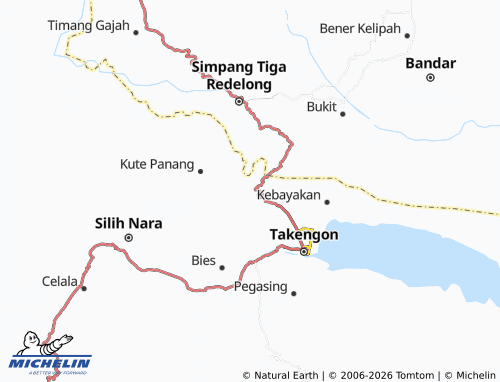 Carte MICHELIN Bukit Sama - ViaMichelin