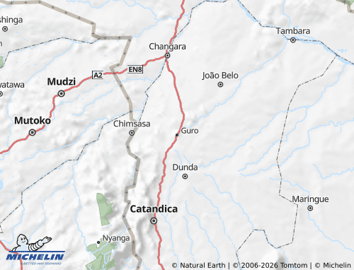 Mappa MICHELIN Guro - ViaMichelin