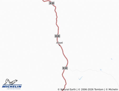 Mappa MICHELIN Abyei - ViaMichelin