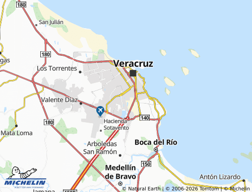 Mapa MICHELIN San Isidro - ViaMichelin