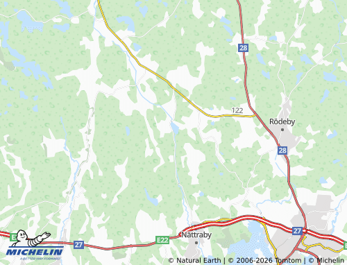 Mapa MICHELIN Björkeryd - ViaMichelin