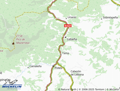 Mapa MICHELIN Castro - ViaMichelin