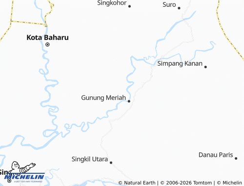 MICHELIN Cingkam map - ViaMichelin