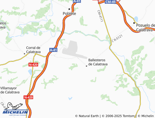 MICHELIN Villar del Pozo map - ViaMichelin
