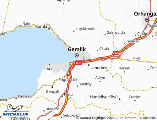 Mappa MICHELIN Hisar - ViaMichelin