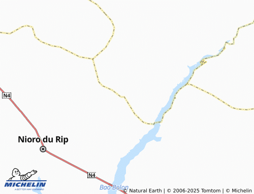 MICHELIN Sintiou Diamal map - ViaMichelin