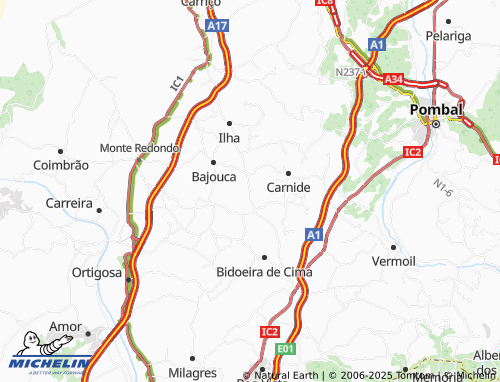 MICHELIN Barraco map - ViaMichelin