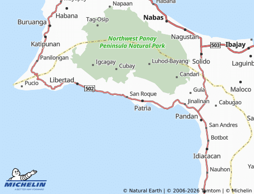 MICHELIN San Roque map - ViaMichelin