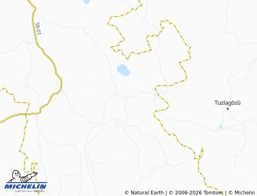 Mappa MICHELIN Kurugöl - ViaMichelin