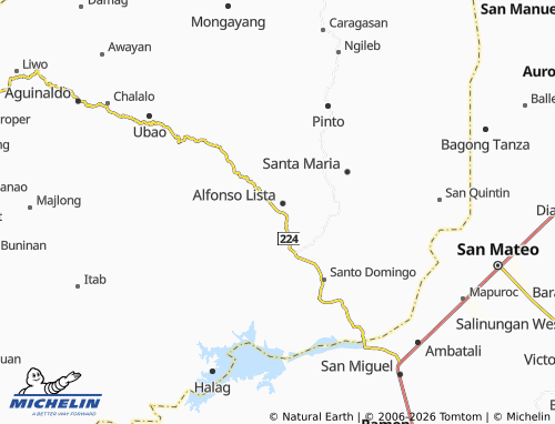 MICHELIN Dolowog map - ViaMichelin