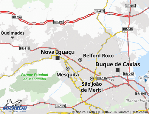Mappa MICHELIN Santa Cecília - ViaMichelin