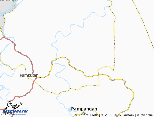 MICHELIN Pelajau map - ViaMichelin