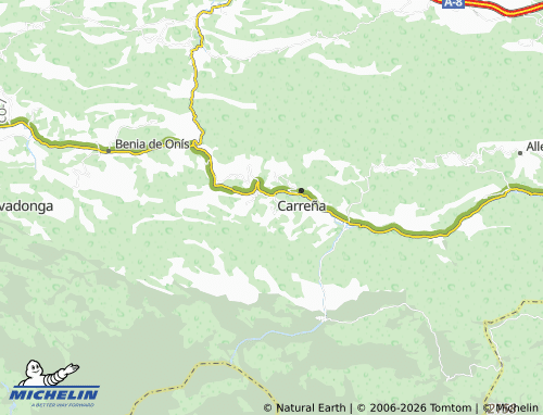 Carte MICHELIN Inguanzo - ViaMichelin