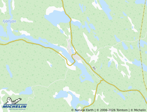 MICHELIN-Landkarte Backe - ViaMichelin