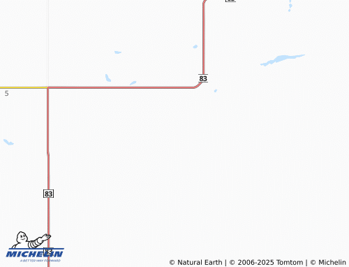 MICHELIN Wynn County map - ViaMichelin