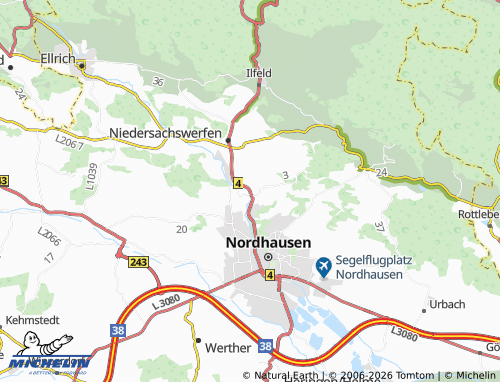 MICHELIN Krimderode map - ViaMichelin