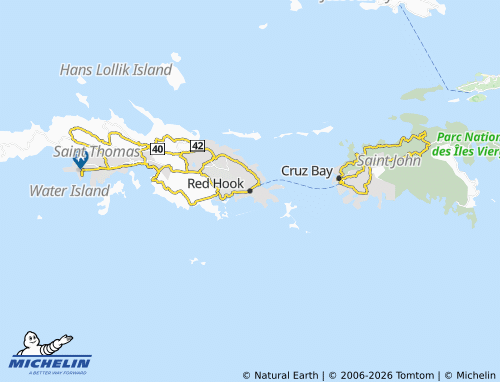 Mappa MICHELIN Red Hook - ViaMichelin