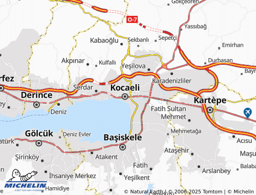 Mapa MICHELIN Karabas - ViaMichelin
