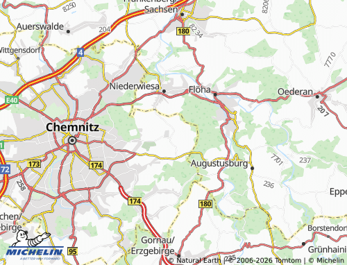 MICHELIN Euba map - ViaMichelin