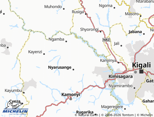 Carte MICHELIN Bugoba - ViaMichelin