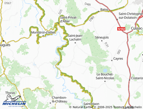 Mappa MICHELIN Arsac - ViaMichelin
