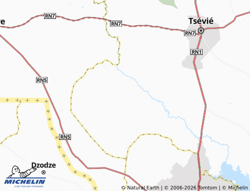 MICHELIN Koviepe map - ViaMichelin