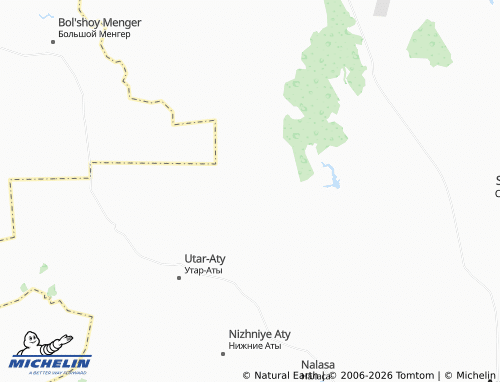 MICHELIN-Landkarte Subash-Aty - ViaMichelin