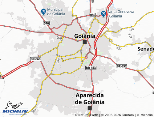 Mappa MICHELIN Setor Nova Suiça - ViaMichelin