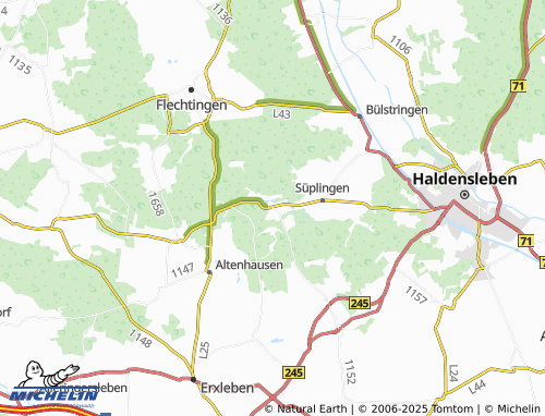 MICHELIN-Landkarte Bodendorf - ViaMichelin