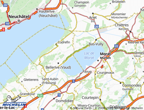 Mapa MICHELIN Guévaux - ViaMichelin