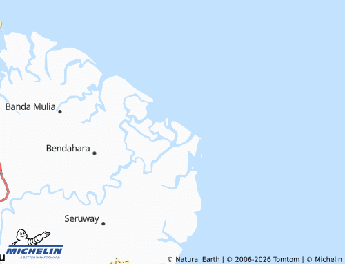 MICHELIN Kuala Peunaga map - ViaMichelin