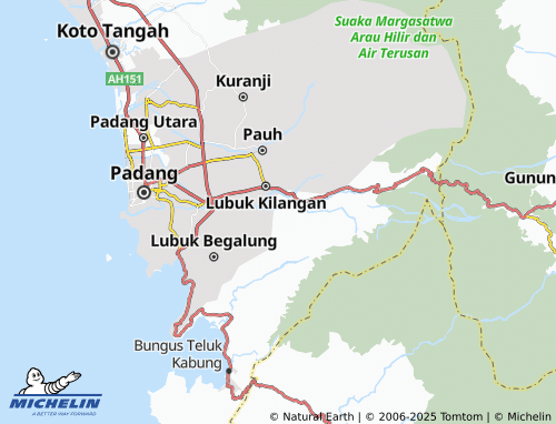 MICHELIN Beringin map - ViaMichelin