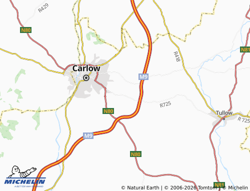Carte MICHELIN Bennekerry - ViaMichelin