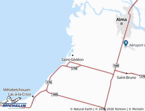 Mappa MICHELIN Saint-Gédéon - ViaMichelin