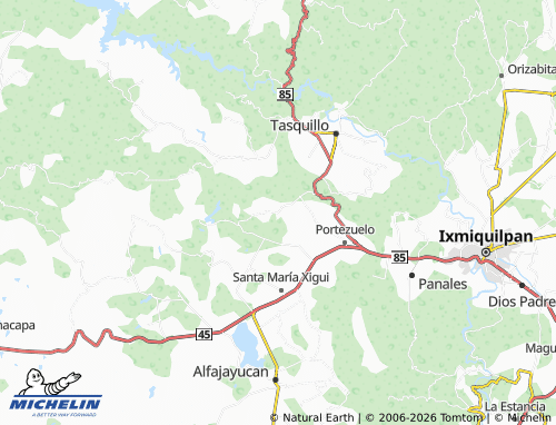 Mapa MICHELIN Danghu - ViaMichelin