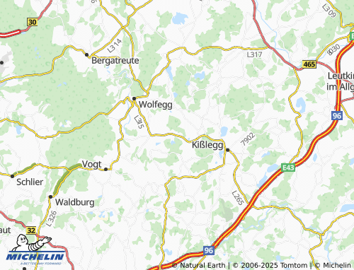 MICHELIN Obertiefental map - ViaMichelin