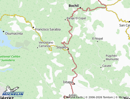 MICHELIN Subestación map - ViaMichelin