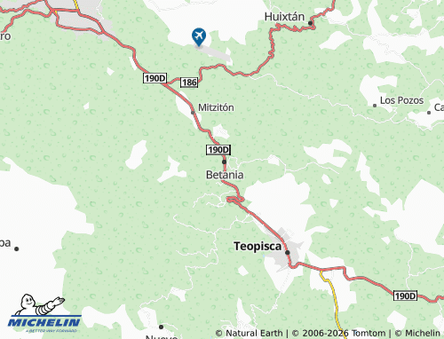 Mapa MICHELIN Nuevo Zinacantán - ViaMichelin