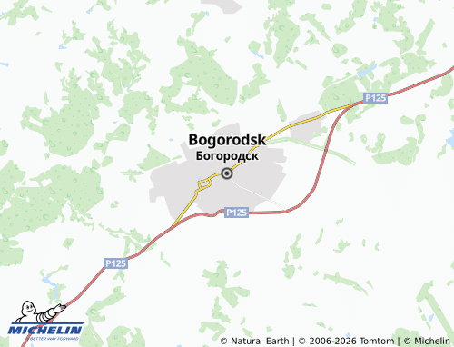 MICHELIN-Landkarte Bogorodsk - ViaMichelin