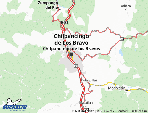Mapa MICHELIN Los Sauces - ViaMichelin