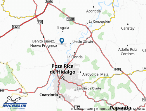 Mapa MICHELIN Villa de Las Flores - ViaMichelin