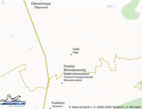 MICHELIN-Landkarte Lada - ViaMichelin