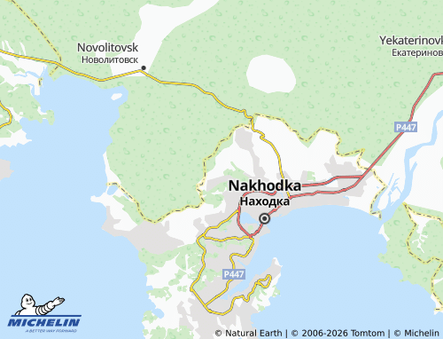 MICHELIN-Landkarte Nakhodka SNT - ViaMichelin