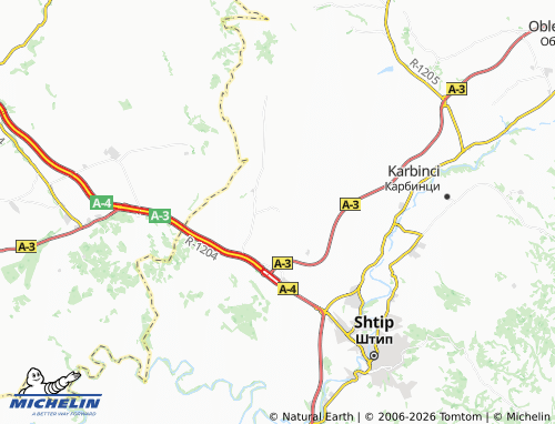 Mappa MICHELIN Sarchievo - ViaMichelin