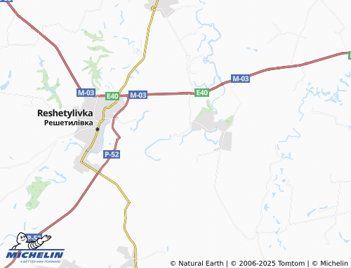 MICHELIN-Landkarte Lytvynivka - ViaMichelin