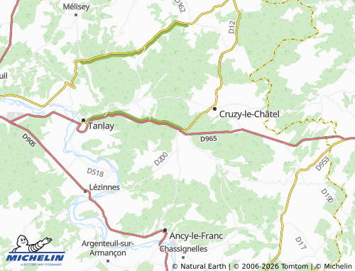MICHELIN Pimelles map - ViaMichelin