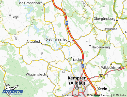 Mappa MICHELIN Krugzell - ViaMichelin