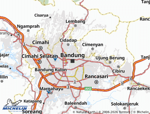 MICHELIN Sadang Serang map - ViaMichelin