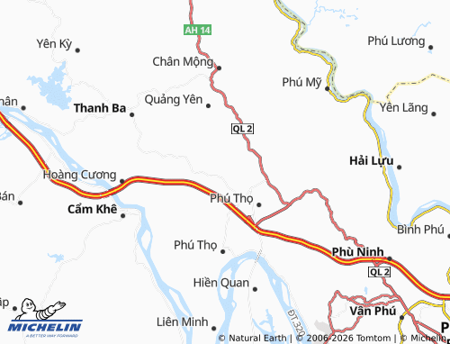 Mapa MICHELIN Khải Xuân - ViaMichelin